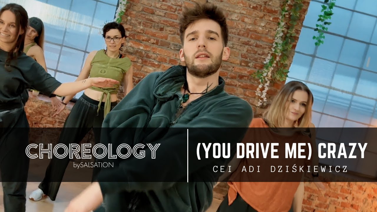(YOU DRIVE ME) CRAZY - CHOREOLOGY by Salsation® Choreography by CEI Adi Dziśkiewicz