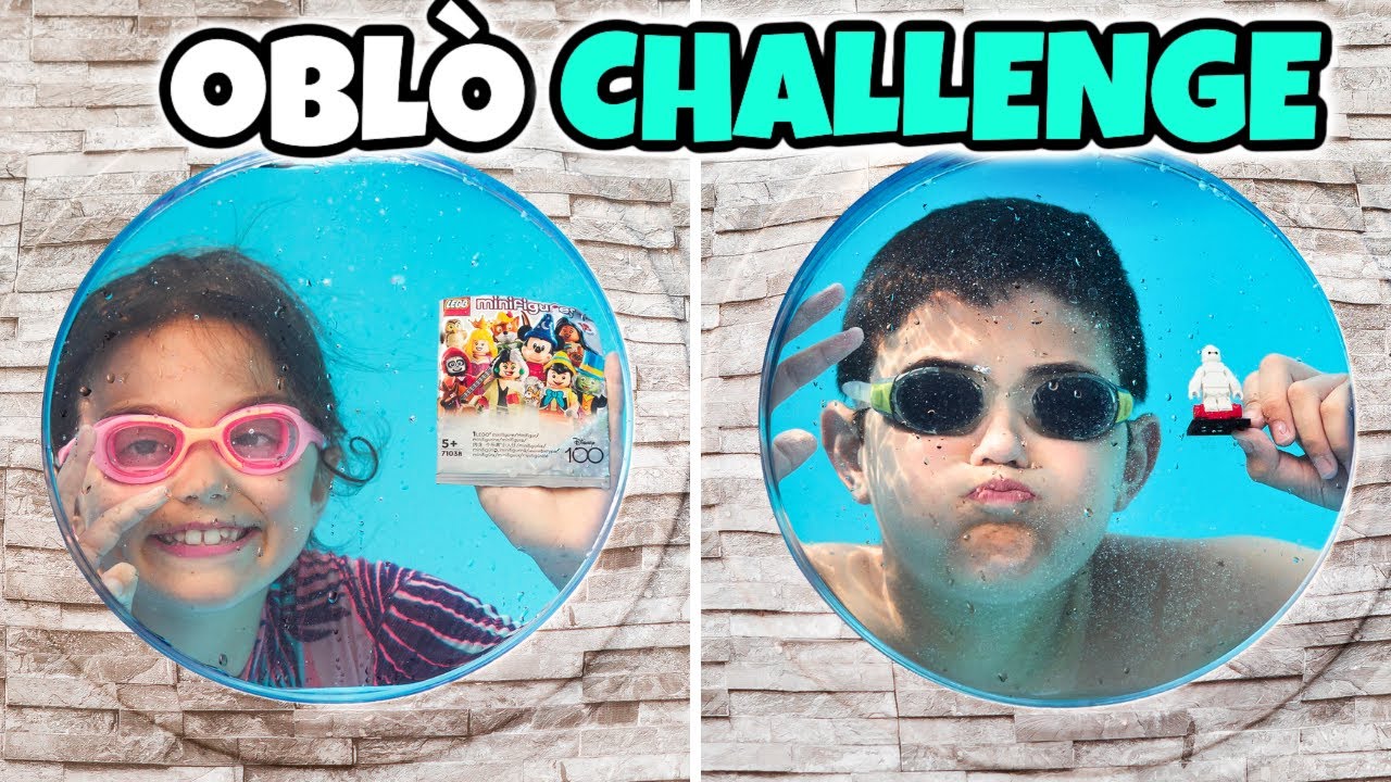 OBL&Ograve; CHALLENGE IN PISCINA: Sfida Sott'Acqua con Sorpresa