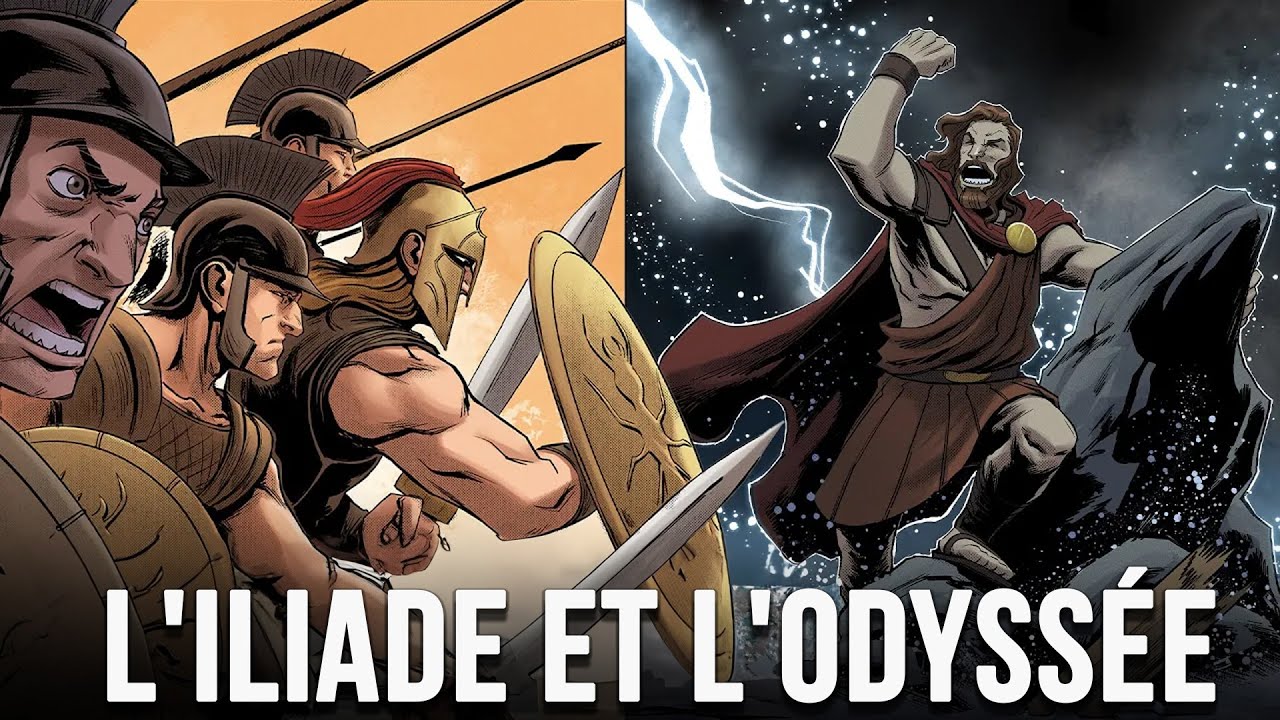 L'ILIADE et l'ODYSS&Eacute;E d'Hom&egrave;re (COMPLET) L'histoire des plus grandes aventures de la mythologie