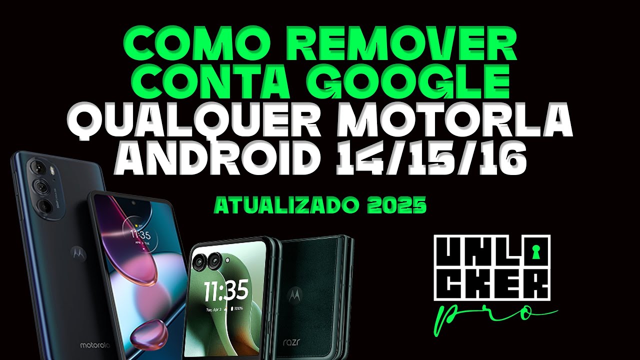 COMO DESBLOQUEAR CONTA GOOGLE MOTOROLA ANDROID 14/15/16 - TODOS OS MODELOS (MÉTODO ATUALIZADO 2025)