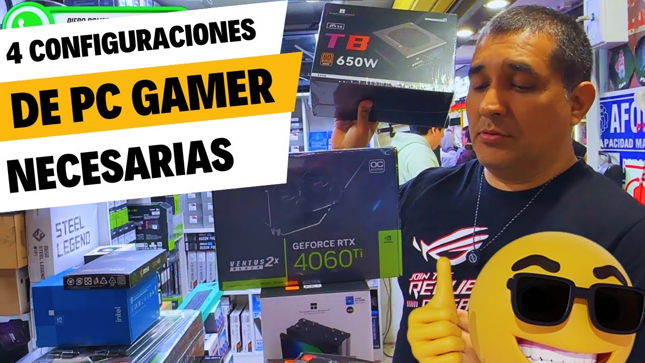 LA PC del PUEBLO - PCS GAMER ECONOMICAS para JUGAR 2025 RYZEN VS INTEL