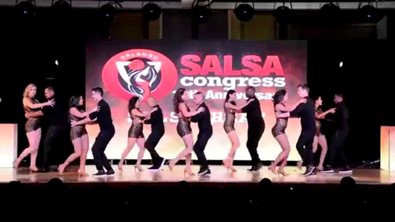 Salsa Heat Bachata Team at Orlando Salsa Congress 2015