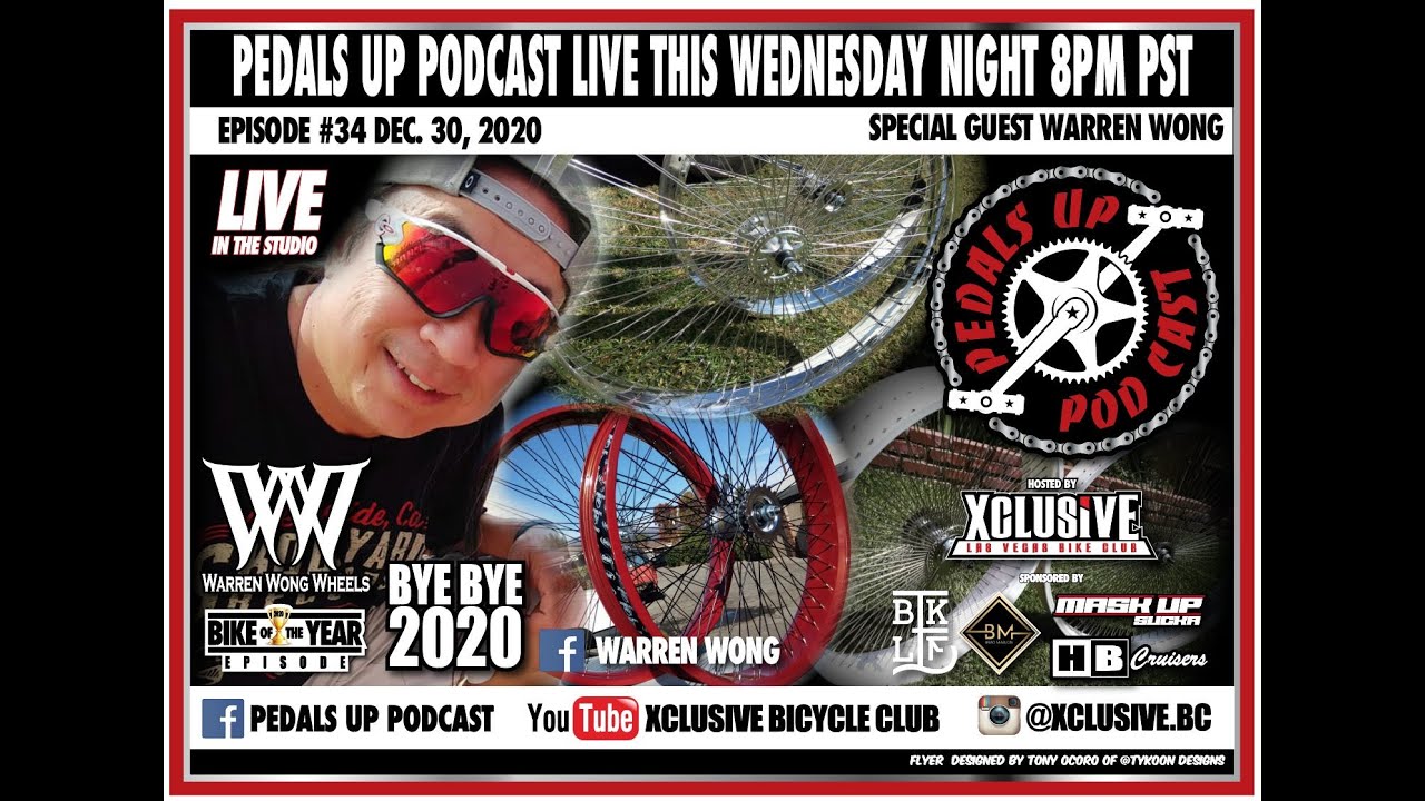 Pedals Up Podcast #34 - NYE Special w/Warren Wong - Bike Of The Year Award
