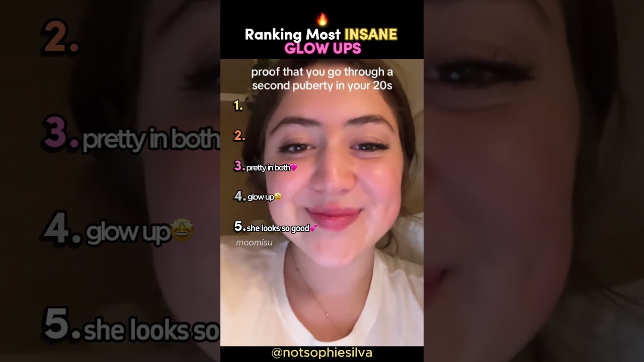Ranking Most Insane GLOW UPS #glowup 🤯
