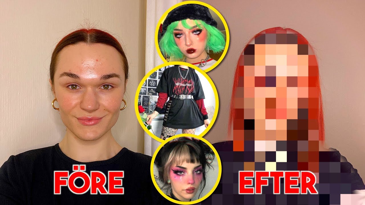 GÖR MIG TILL EN E-GIRL (kläder, smink & hår)