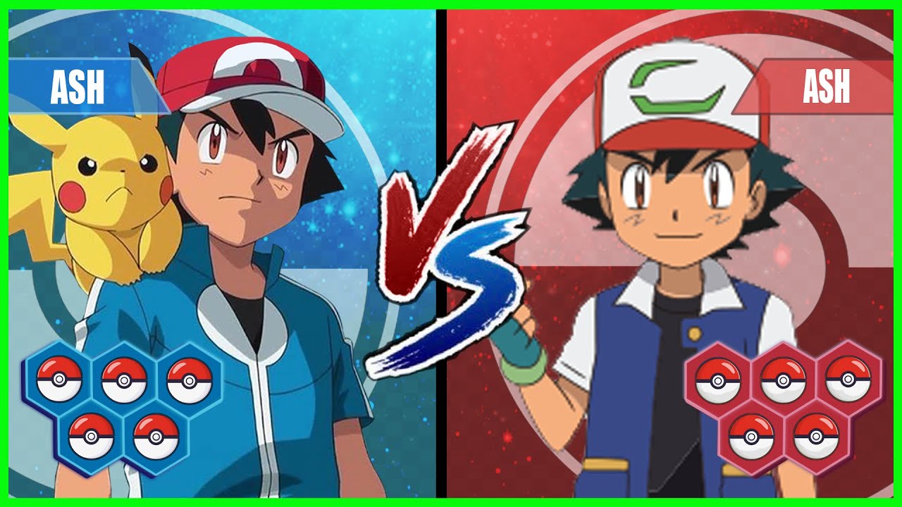 Pokemon Battle Pedia: Kalos Ash Vs Kanto Ash