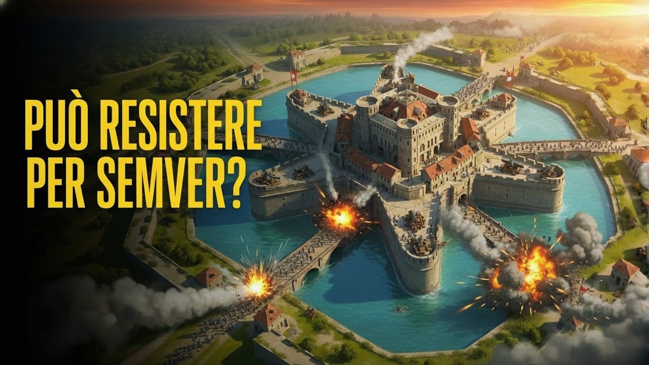 Il Segreto dei Grandi Architetti per DIFENDERE una Fortezza a Stella nel XVI Secolo
