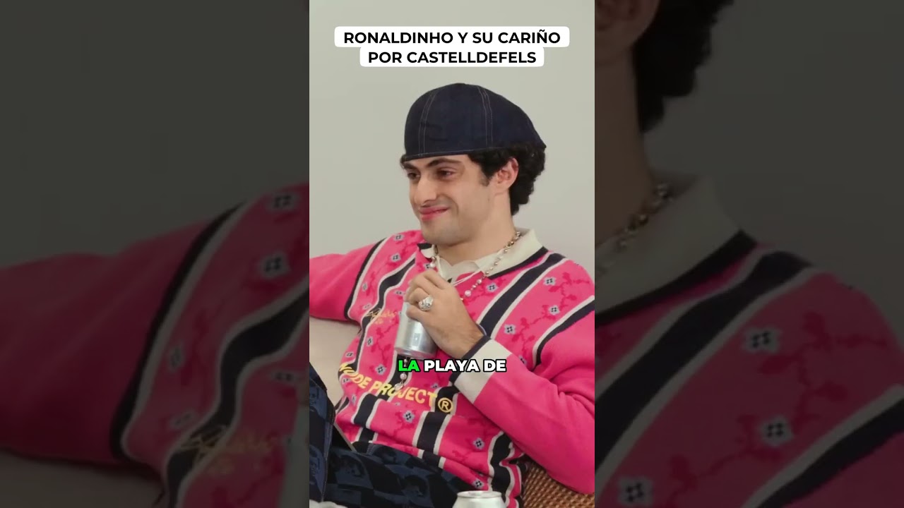 Ronaldinho y su cari&ntilde;o por Castelldefels