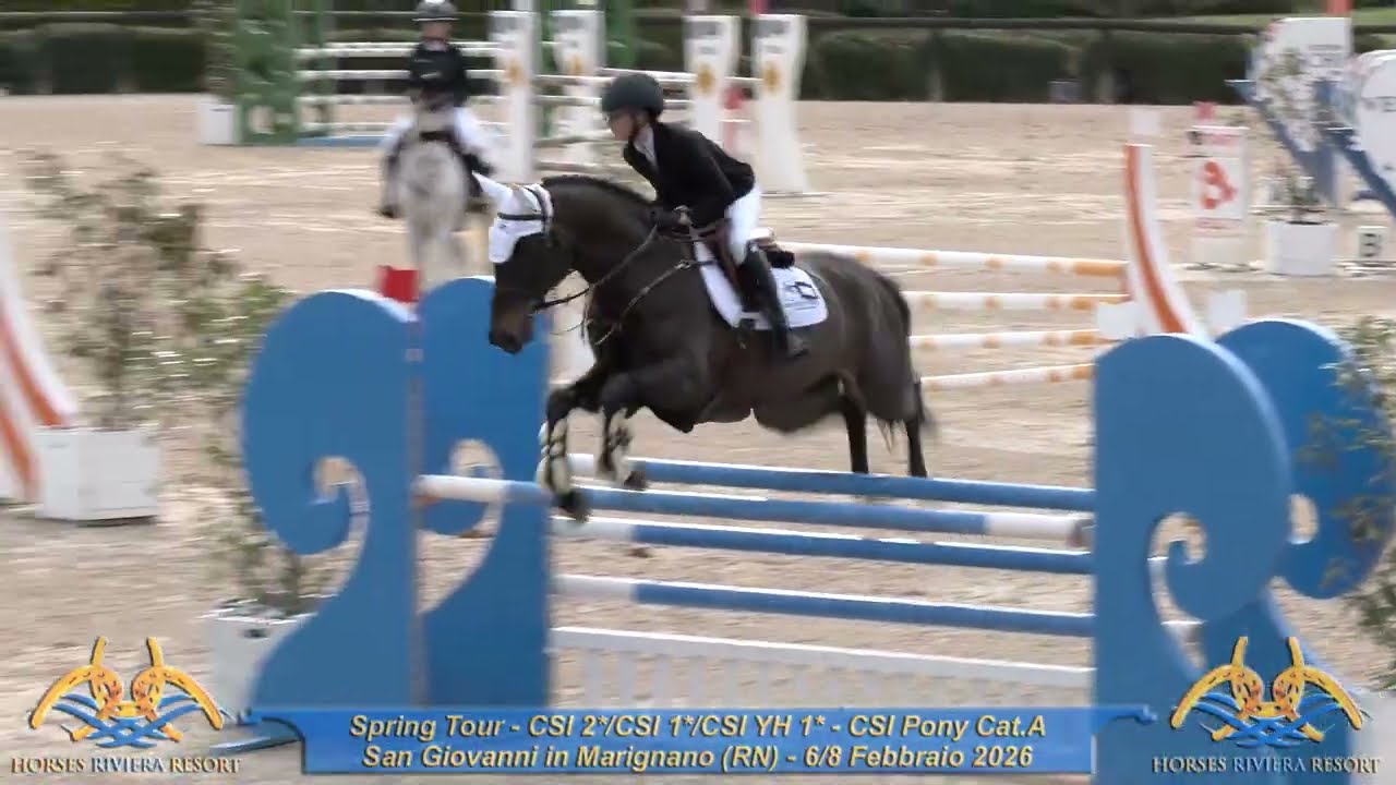 CSI 1* 120 - 4th for Anais Raducanu in San Giovanni Saturday 7.02