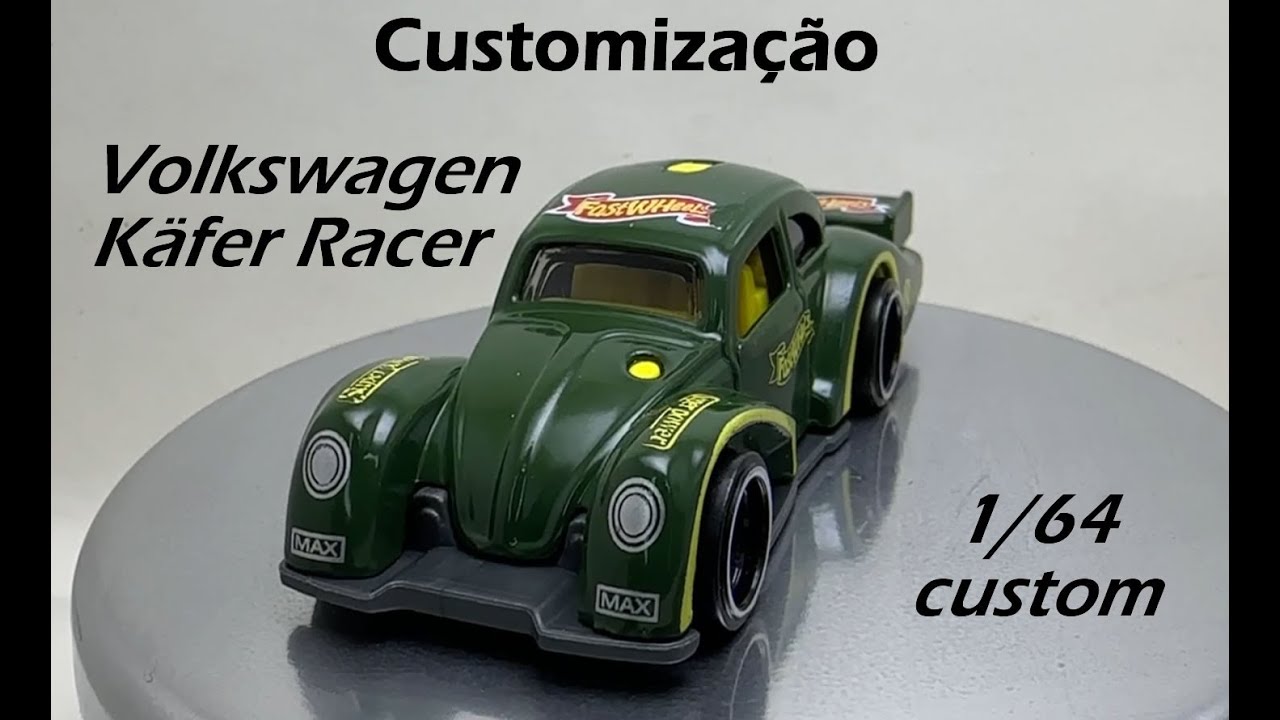 Customização 1/64 Volkswagen Fusca Käfer Racer