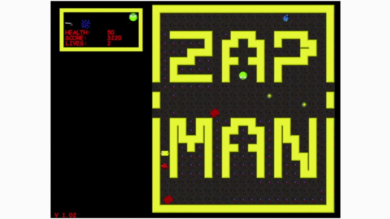 Zapman (Pac-Man clone) - Title Song