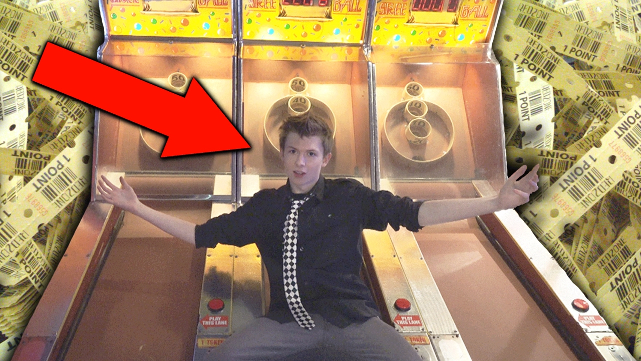 FUN AT THE ARCADE!
