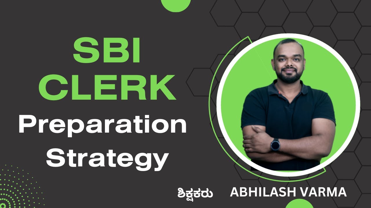 How to prepare for SBI CLERK | Abhilash Varma | kannad | LOL | Learnonline | Banking exams