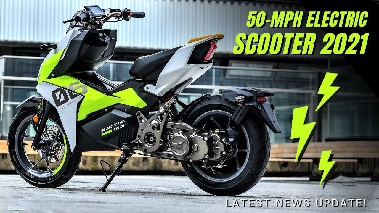 10 Newest 50-MPH Electric Scooters with Seats in 2022 (Quickest Available Models)