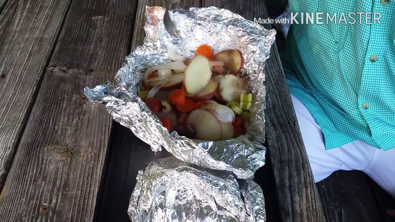 Tin Foil Packet Meal for Camping || AKA Hobo Dinner