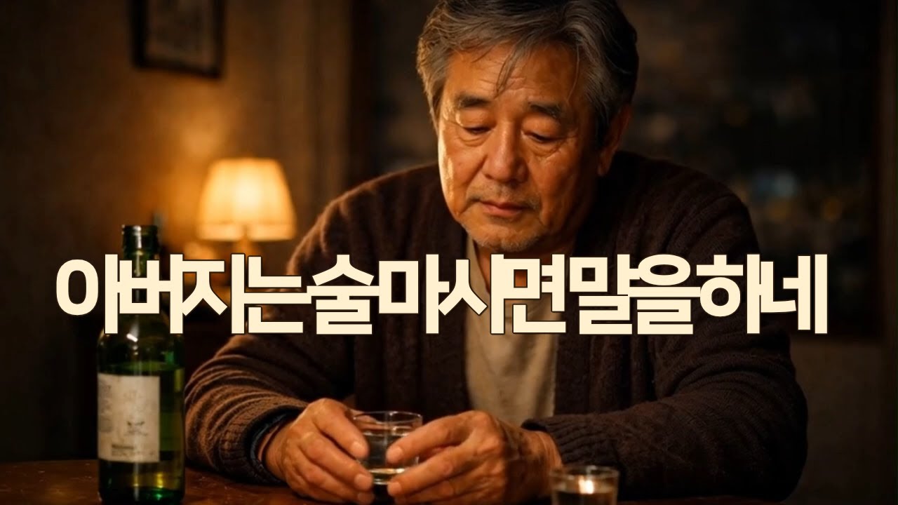 아버지는 술 마시면 말을 하네｜아버지께 바치는 인생 노래 1시간 반복｜K-POP 감성 트로트