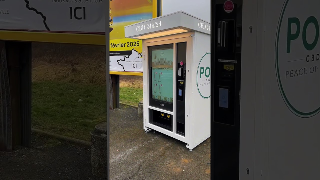 Distributeur de CBD install&eacute; &agrave; Longwy (54)