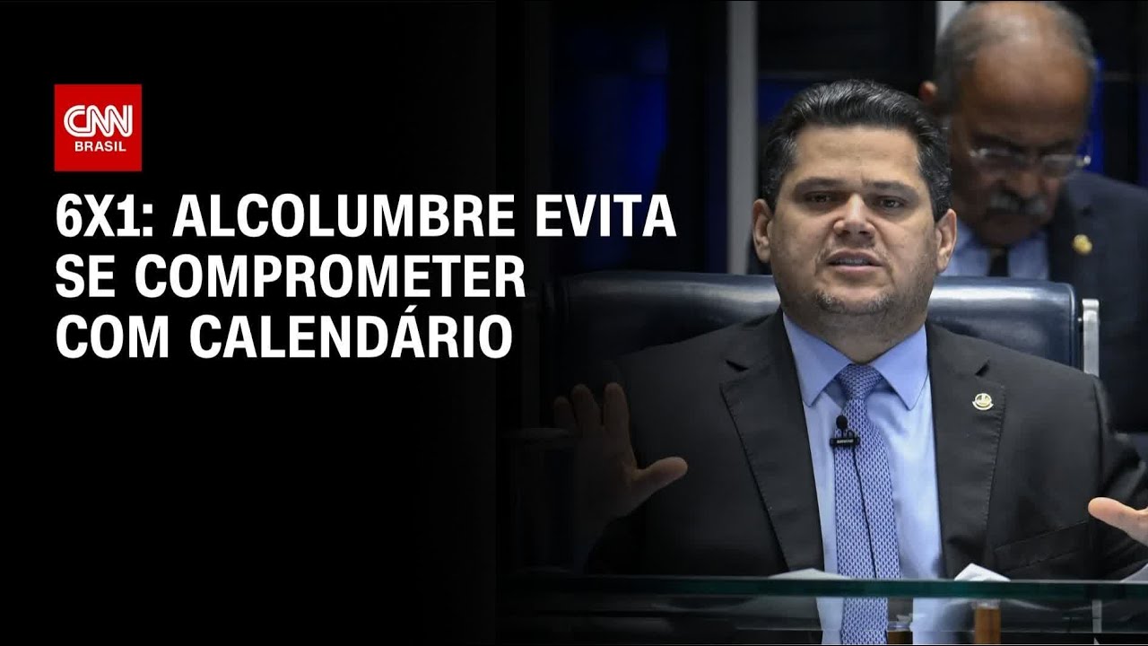 Alcolumbre evita compromisso com 6x1 e governo teme 