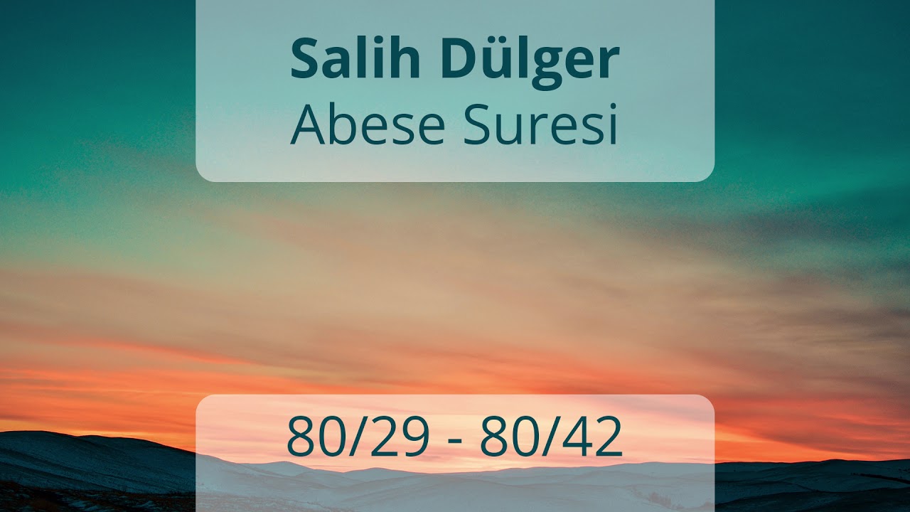 Mahşer - Salih D&uuml;lger