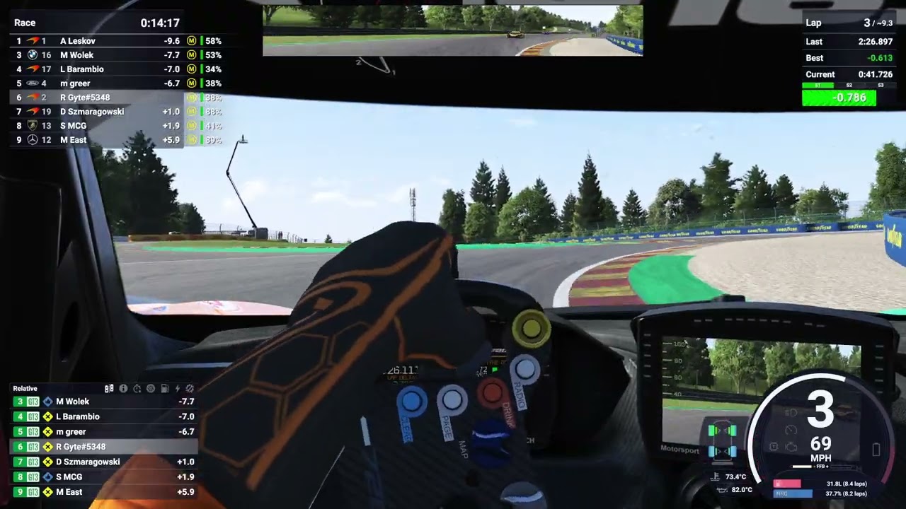 LMU - Daily Race @ Spa - McLaren 720S LMGT3