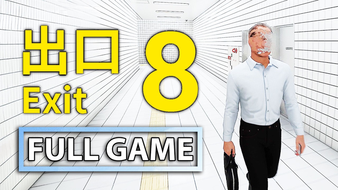 THE EXIT 8 Gameplay Walkthrough FULL GAME 100% / ALL ANOMALIES (4K 60FPS)