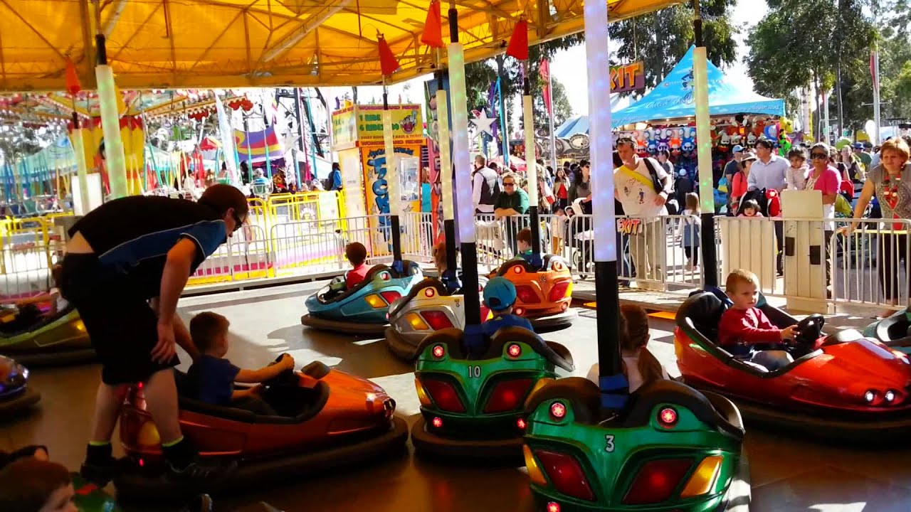 Dodgems at the show