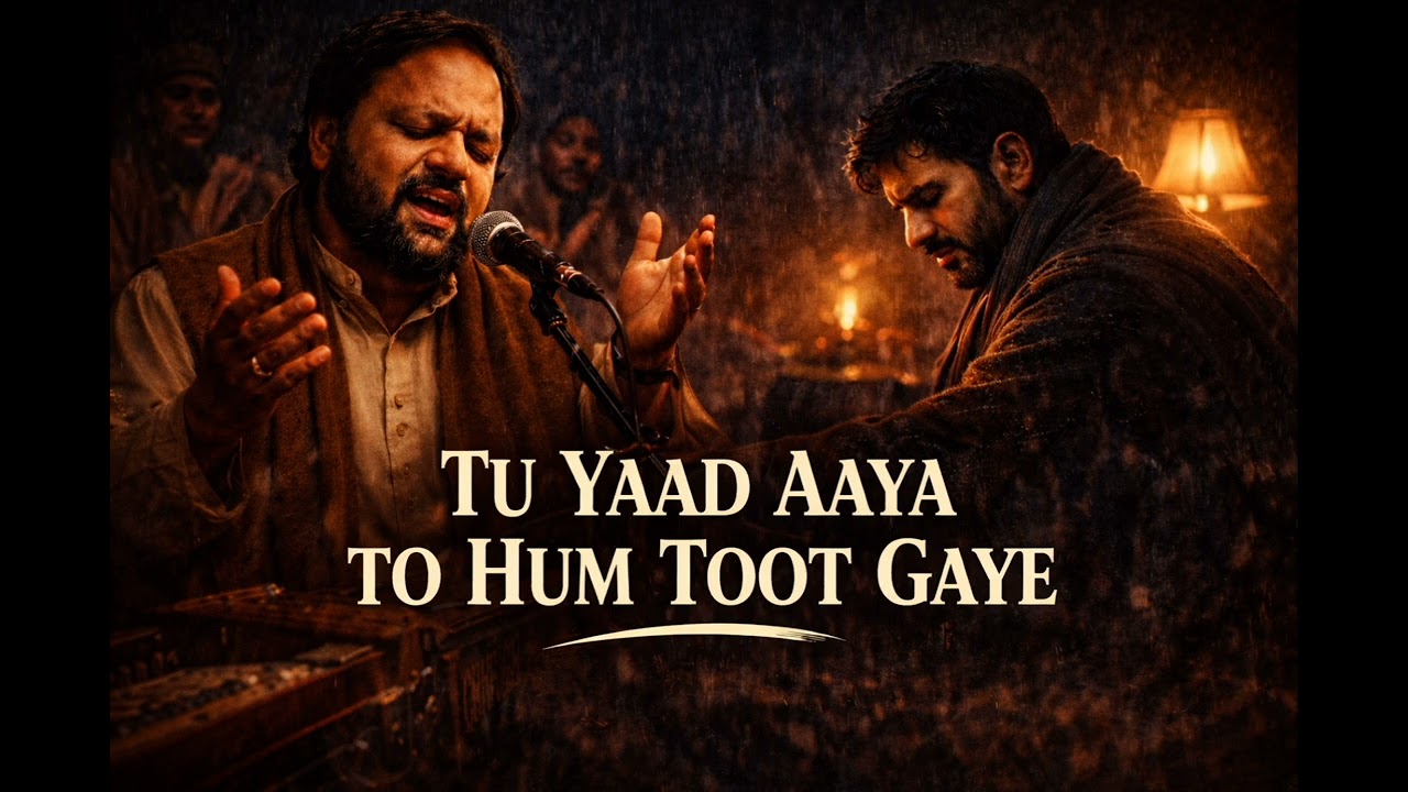 Tu Yaad Aaya To Hum Toot Gaye 💔 | Heart Touching Sad Qawwali | Emotional Pain Song