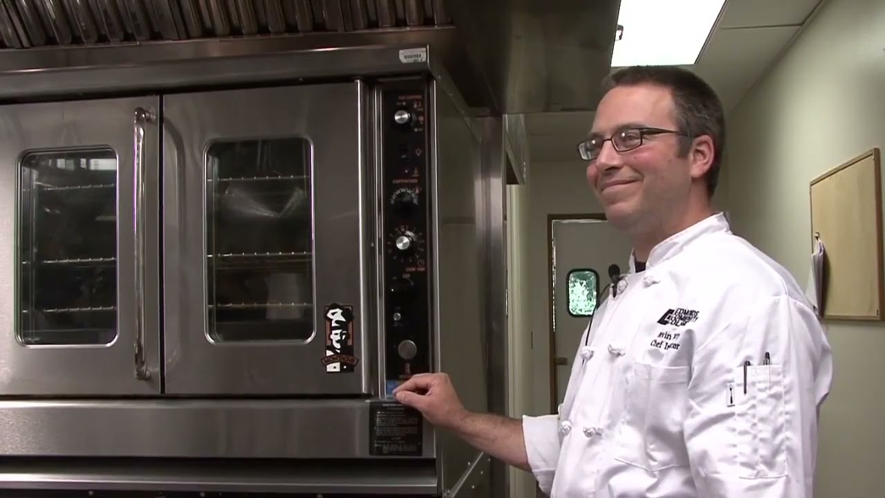 Lighting the Convection Oven