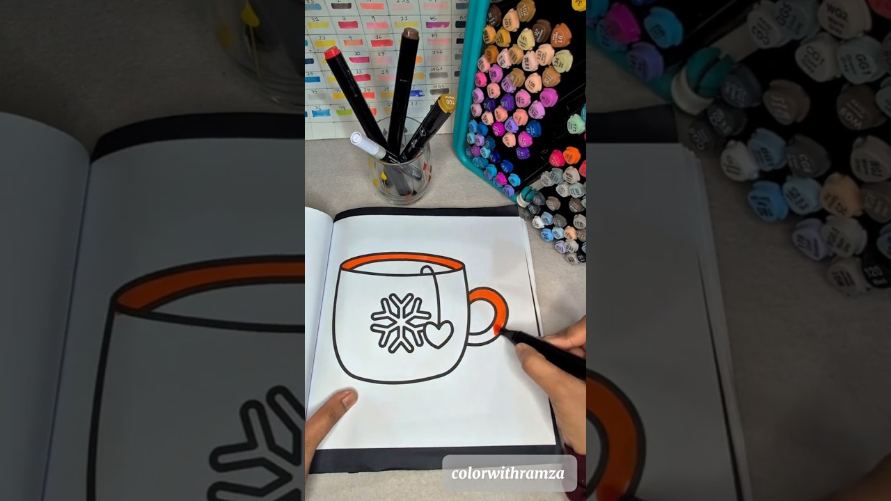 Color with me | cozy adult coloring Asmr