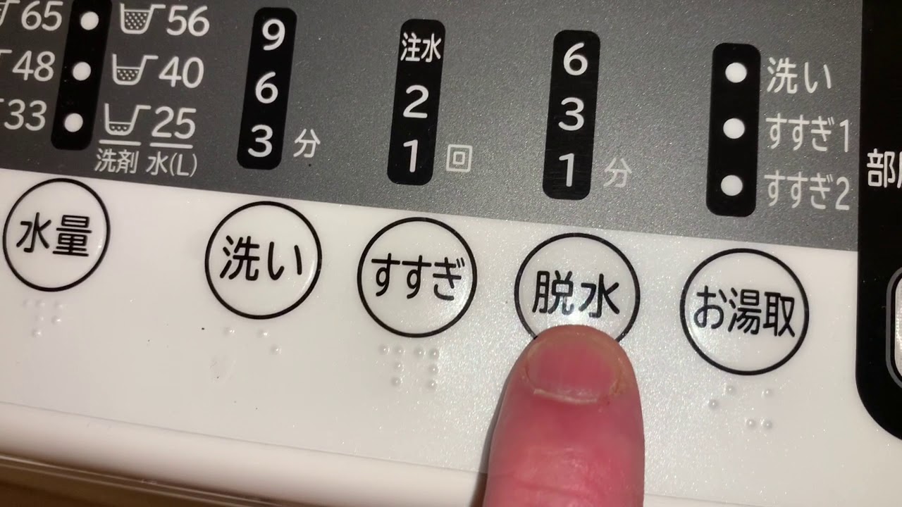 How to Operate a Japanese Hitachi Brand Washer | Kanji Translation and Tutorial | Alleroff Model