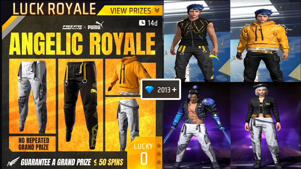WHITE ANGELIC PANT LENE KI LIYE KITNA  DIMOND💎CHAIYE । NEW ANGELIC ROYALE IN FREE FIRE🤯