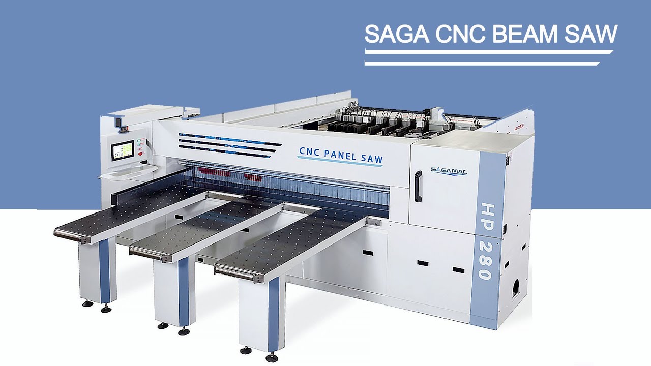 SAGA 2800 CNC beam saw