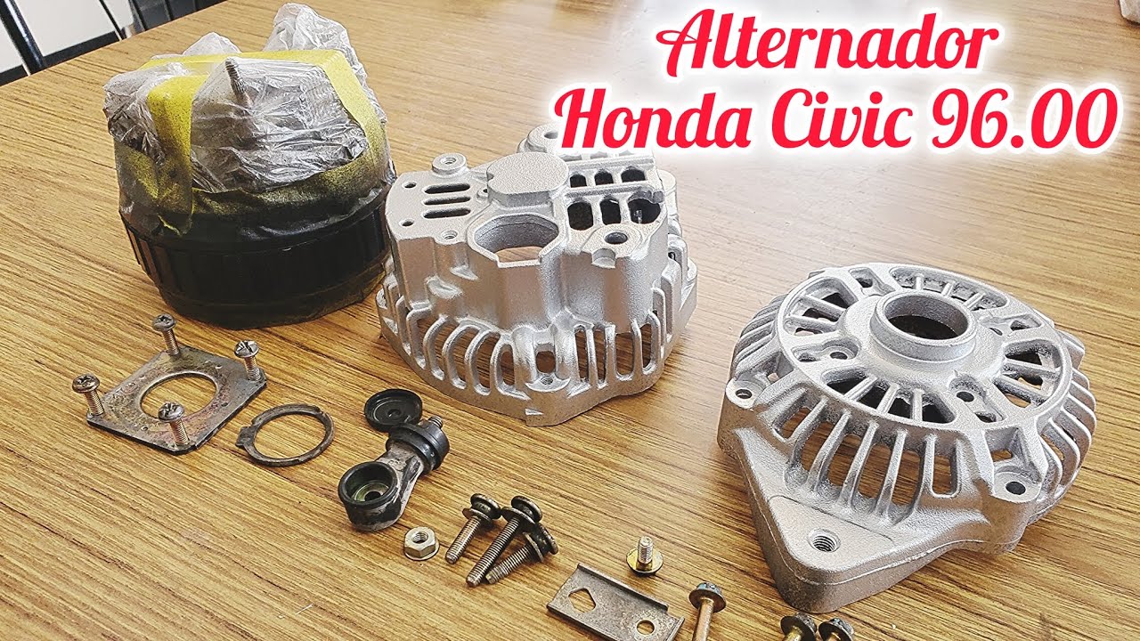 Como Restaurar Alternador Honda Civic 96-00 (versión completa) y detallada.