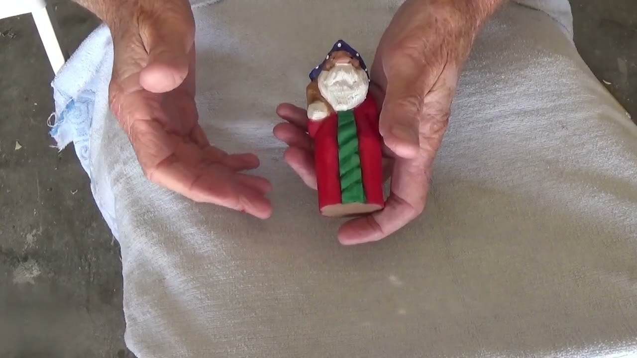 The Old World Santa Finished
