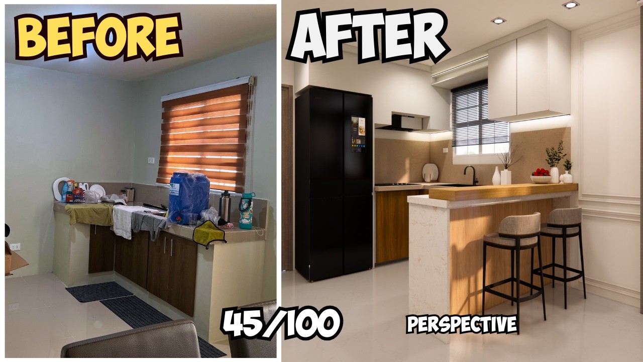If You Have a SMALL Space, You NEED to Watch This: MODERN Minimalist Redesign!