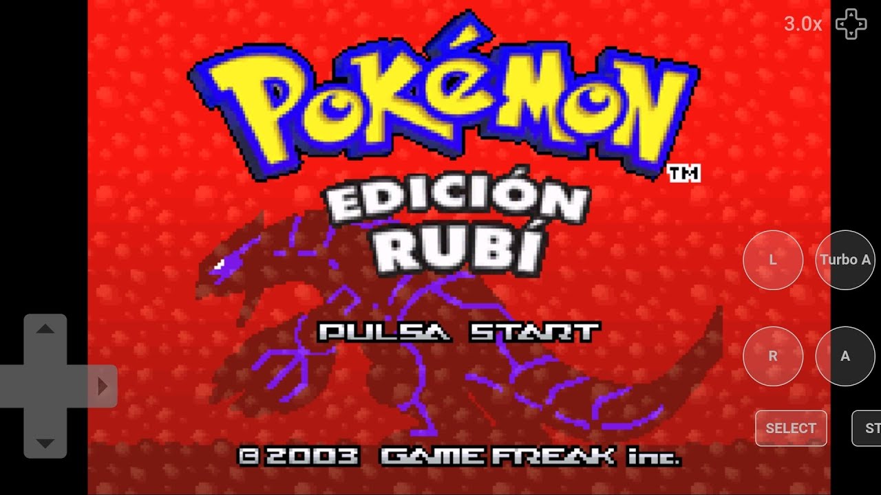 ¡Inicia la aventura! Pokemon rubí|by ControlChileno