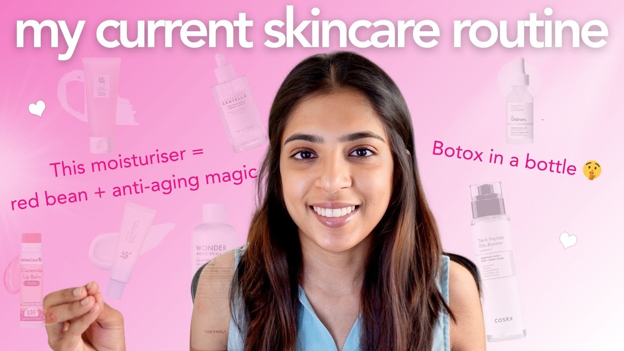 My Updated Skincare Routine for Clear & Glowing Skin✨🎀
