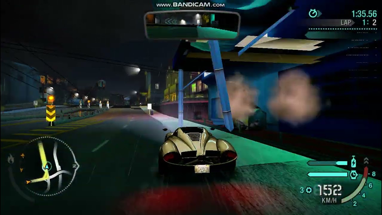 Need For Speed Carbon Pagani Huayra Codalunga with active spoiler