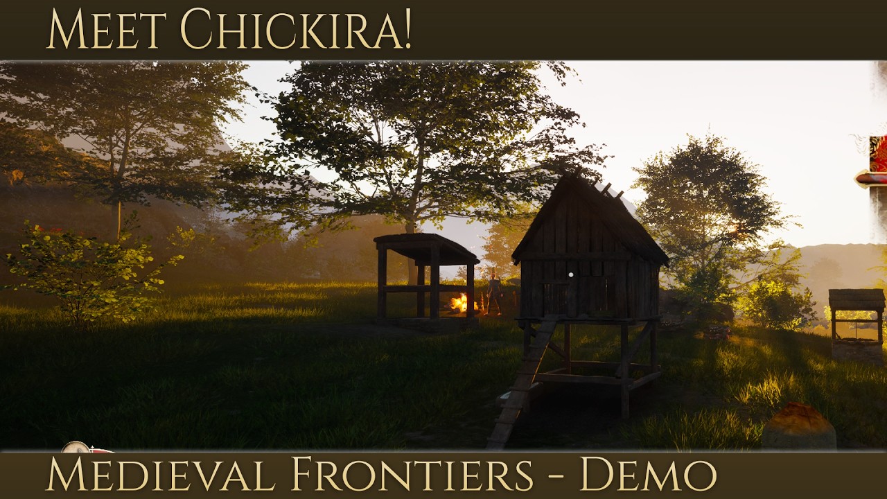 Meet Chickira! Our First Eggs & Village Growth | Medieval Frontiers Demo Gameplay Ep.3
