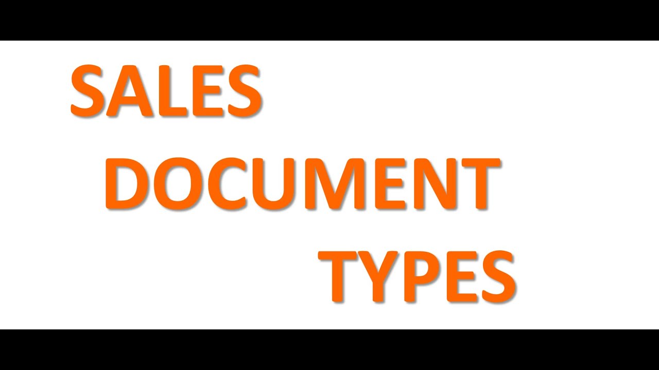 SAP SD: 30. SALES DOCUMENT TYPES -2 ||SAP SD FULL CONTENT IN TELUGU||