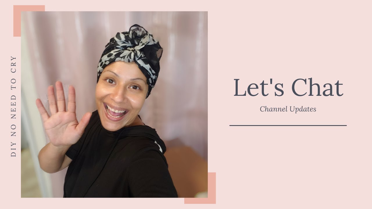 Hi crafty fam! Lets Chat | Updates | Winners | DIY No Need To Cry