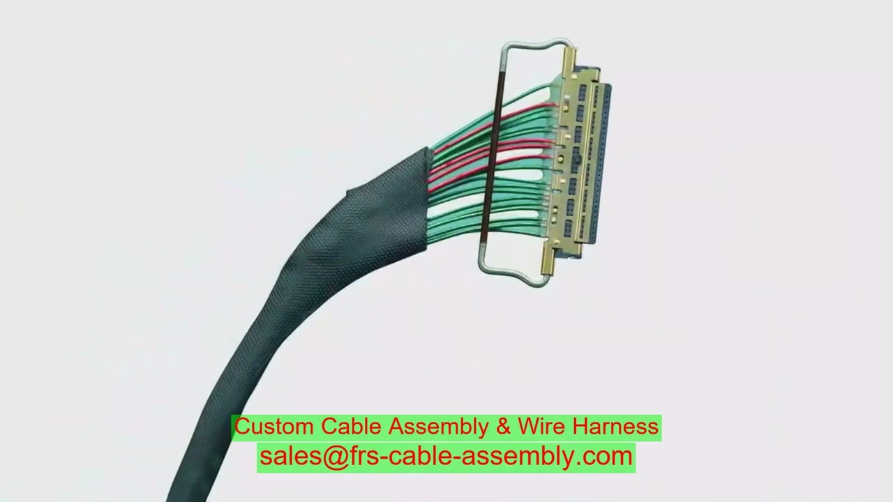20504-044T-01F PowerLCDIndustry ControlTelecomAutomobileMedicalRail and Solar Enegry Cable Assembly