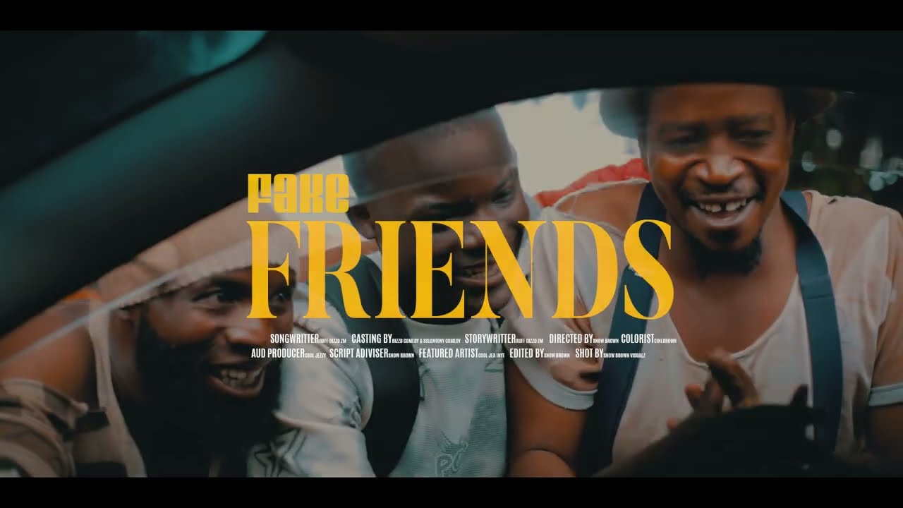 Ruff Dizzo Zm Feat. Cool Jae Int - Fake Friends.(Official Music Video)