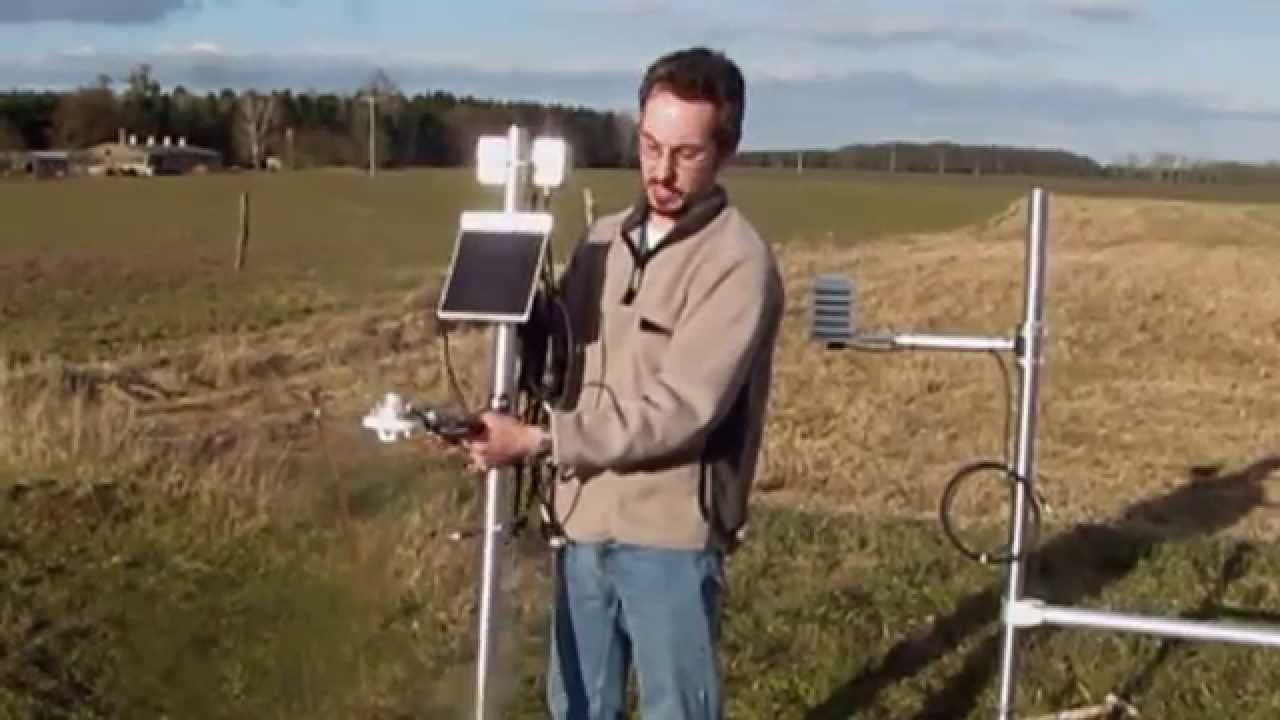 Installing an Adcon RTU & Solar Radiation Sensor