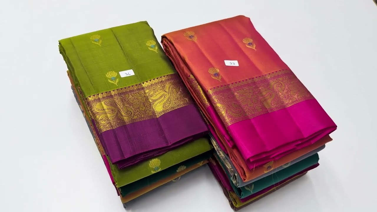 Kanchi border soft silk sarees | less price with free shipping | varnaa sirumugai