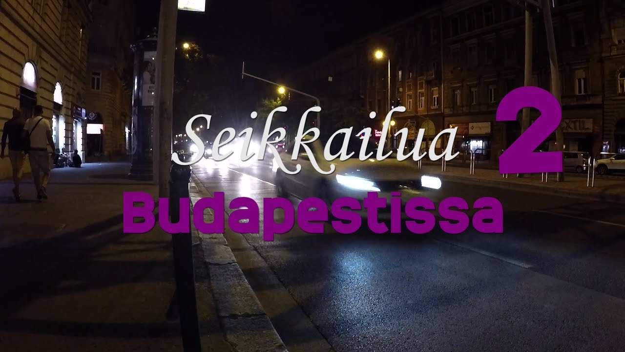 Seikkailua Budapestissa - 2: Suihkul&auml;hteit&auml; riitt&auml;&auml;
