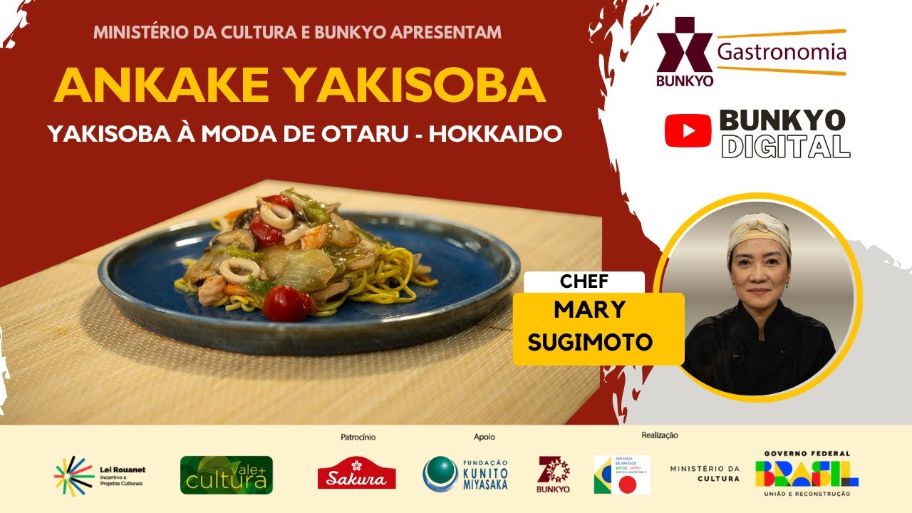 Aula de culinária online: Ankake Yakissoba