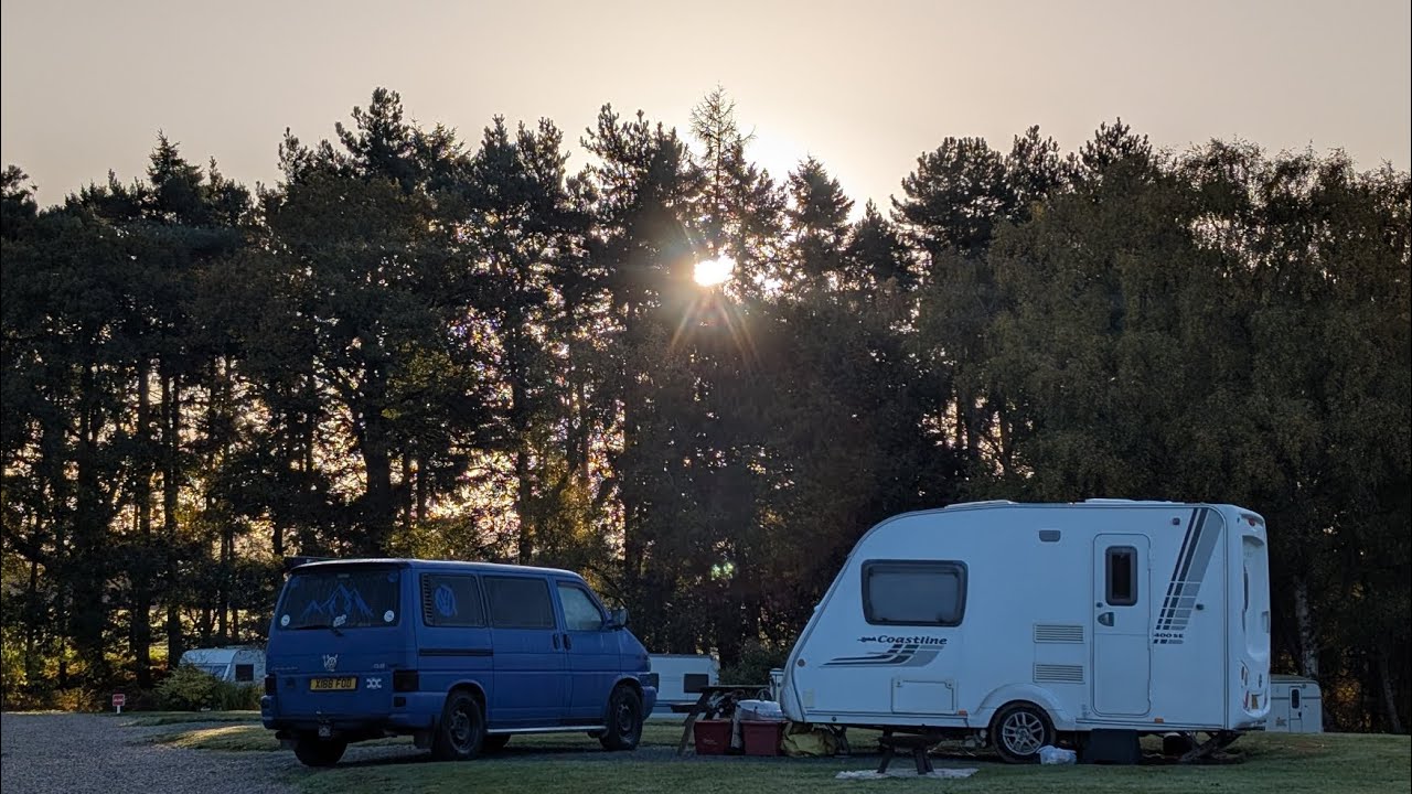 Camping at Cranberry moss, Oswestry..