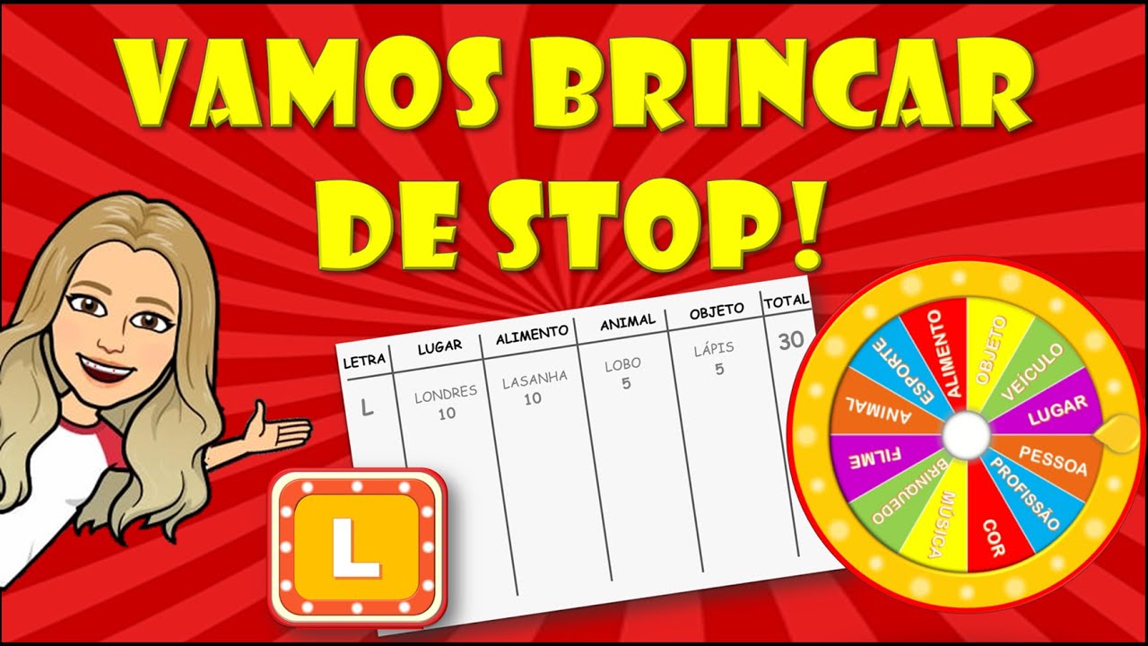 Vamos brincar de Stop! (Adedonha)