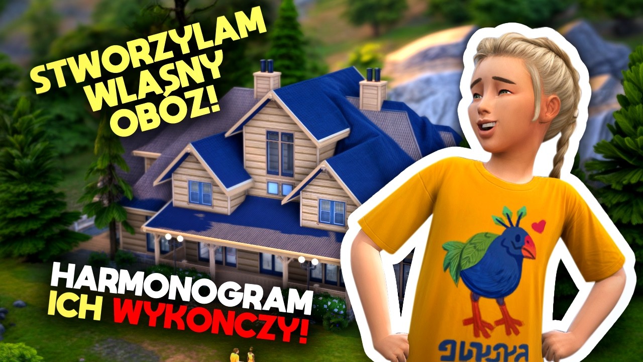 Stworzyłam ob&oacute;z dla kreatywnych dzieci! 🎨 The Sims 4 Przygoda Wzywa